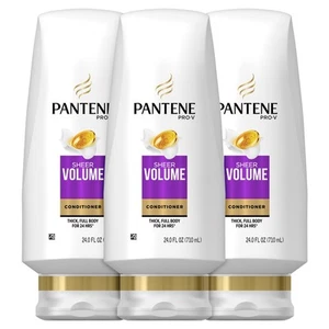 Pantene Sheer Volume Conditioner Pack of 3 24 Fl Oz Lightweight Volumizing - Picture 1 of 1