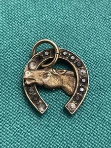 Pulsera con piedras tono dorado de colección caballo y herradura - Imagen 1 de 8