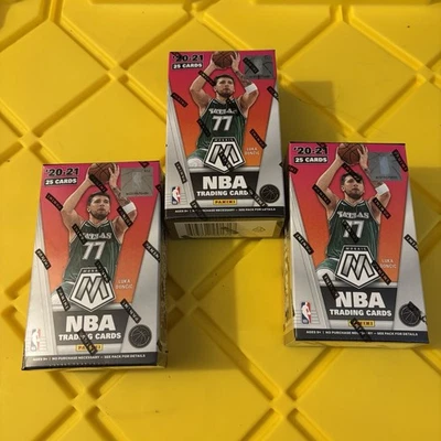 2020-21 Panini Mosaic Basketball Cereal Box Lot Of 3 - Image 1 of 4