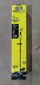 RYOBI P20019BTL 18V Brushless 15" Whisper Series String Trimmer - TOOL ONLY, New - Picture 1 of 3