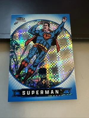 SUPERMAN BLUE /999 #40 - 2025 UPPER DECK FLEER BRILLIANTS SUPERMAN - Image 1 of 2
