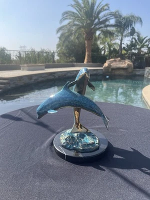 Estatua escultura de bronce Wayland Children of the Sea Foto 1 de 4