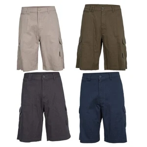 Trespass Mens Cargo Shorts Walking Outdoor Trekking with Pockets Rawson - Picture 1 of 12