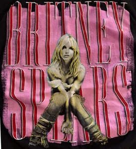 BRITNEY SPEARS T-shirt Womens L OFFICIAL MERCH 2022 TOUR BAND CONCERT MUSIC - Picture 1 of 3