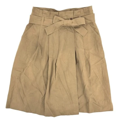 LANVIN COLLECTION Flared Wrap Skirt, Large Size, Size 42, Beige Women USED Foto 1 de 4