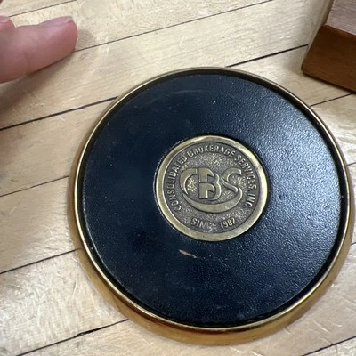 Vintage Club Brass Cup  Consolidated Brokerage Services 1982 (4) Shelf - Image 1 of 4