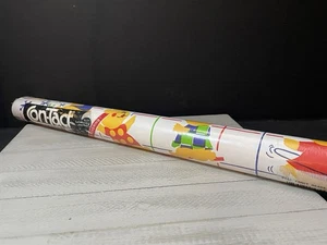 Forro de estante autoadhesivo de contacto vintage de los años 80 “Candy Bears” diseño para niños NUEVO - Imagen 1 de 8