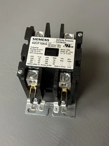 Siemens 42CF15AG Definite Purpose Contactor - Picture 1 of 2