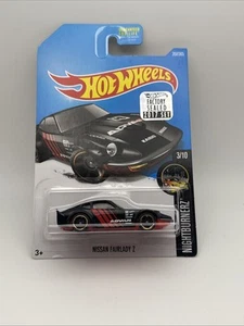 Bruciatore notturno Hot Wheels 2017 sigillato in fabbrica #357 Nissan Fairlady Z Advan SR - Foto 1 di 6