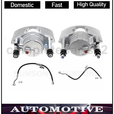 Pinzas delanteras freno manguera hidráulica línea de freno para Chevrolet C2500 1994 Foto 1 de 4