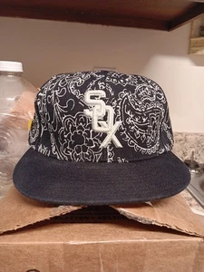 Paisely Chicago White Sox Mitchell & Ness Größe 8 - Bild 1 von 4