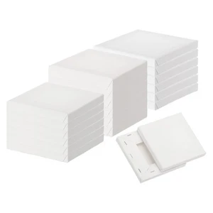 Canvas for Painting, 18 Pack 4x4" 5x5" 6x6" Oil Paint Set Art Supplies - Picture 1 of 6