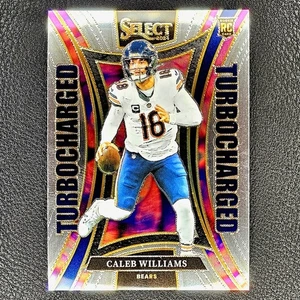 2024 Select Football Caleb Williams Turbocharged Insert No. 11 RC Bears - Picture 1 of 2