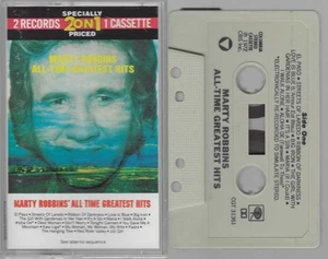 Marty Robbins All Time Greatest Hits (Cassette, 1972 CBS) VG-VG+ - Picture 1 of 3
