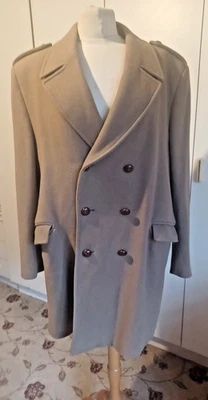 Abrigo Coche Corto Vintage Años 60 Color Camel Lana Mauculette Inglaterra 44" Pecho Foto 1 de 4