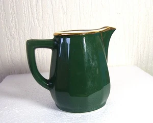 Apilco "Bistro" Green Cream Jug in very good condition - Picture 1 of 3