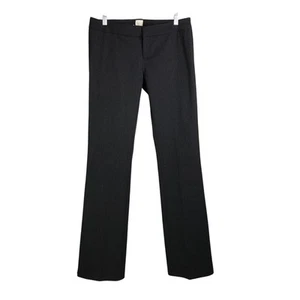 Ecru Trouser Womens Sz 4 Charcoal Gray Straight Cut Stretch NWT Classic Career - Picture 1 of 9