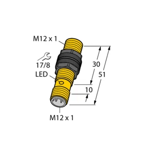 TURCK Bi2-S12-AN6X-H1141 46521 Inductive sensor NPN  - Bild 1 von 4