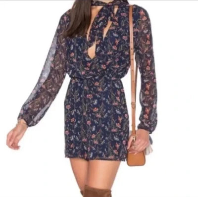 Mameluco forrado manga larga estampado floral BCBGeneration talla M Foto 1 de 4