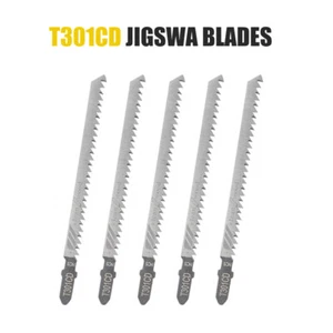 T301CD HOJA DE SIERRA LARGA BOSCH T FIT PARA MADERAS - Paquete de 5 herramientas de corte de madera nuevas - Imagen 1 de 9