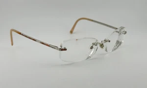 Montatura occhiali da vista Chanel 2073 251 rosa argento metallo senza montatura 55-16 135 Italia - Foto 1 di 19