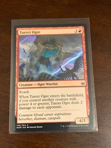 Magic the Gathering War of the Spark Turret Ogre - Picture 1 of 2