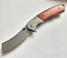Tomahawk Cleaver Folding Pocket Knife - NEW 