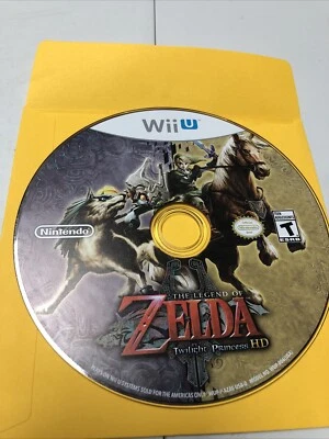 J4 The Legend of Zelda: Twilight Princess HD (Nintendo Wii U 2016) Disc Only - Image 1 of 2