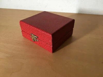 Used - Case Astuccio Universale Scatola Box - 9 x 8 x 4' 5 CM - Red Colore Rosso - Image 1 of 2