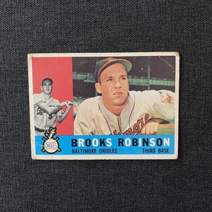 1960 Topps #28 Brooks Robinson Vintage Baseball Card