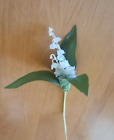 wunderschne knstliche weie Blume, Maiglckchen (ein Zweig) 30 cm