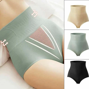 3X Womens Tummy Control Slimming Body Shaper Brief Knickers Underwear High Waist - Picture 1 of 17
