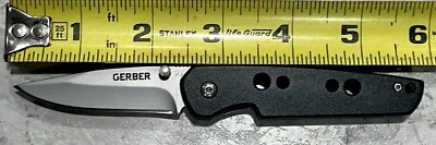 Gerber Folding Pocket Knife, Used But In Awesome Shape! Small, Black - Image 1 of 3