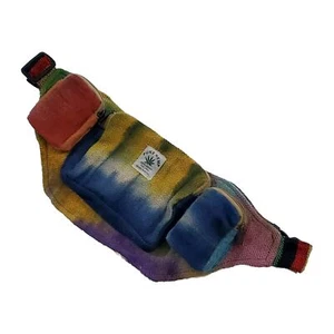 Tie Dye Hemp Fannypack - Picture 1 of 5