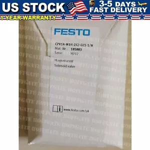 New Festo CPV14-M1H-2X2-GLS-1/8 185883 Air solenoid valve - Picture 1 of 4