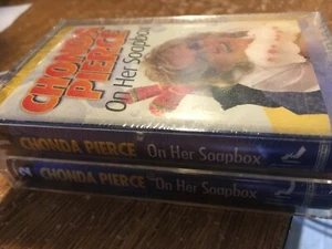Chonda Pierce On Her Soapbox Comedy 2 Cassette Tapes brand new sealed  - Picture 1 of 2