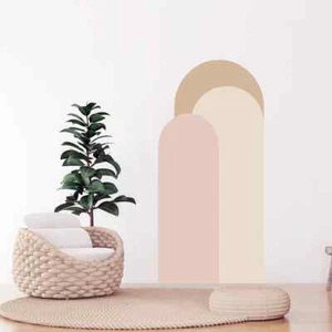 Arch Wall Stickers Living Room Sofa Bedside Background Decoration Self Adhesive - Picture 1 of 31