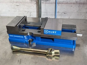 Kurt DX6 CrossOver Precision Machine Vise 6" Jaw Width 9" Opening Capacity - Picture 1 of 7