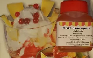 (29,38 €/1 kg) Pfirsich Aromapaste/Sirup zum Aromatisieren von Lebensmittel - Bild 1 von 1