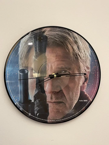“It’s A Clock!”  Star Wars: The Force Awakens - Original Soundtrack Vinyl CLOCK Cover