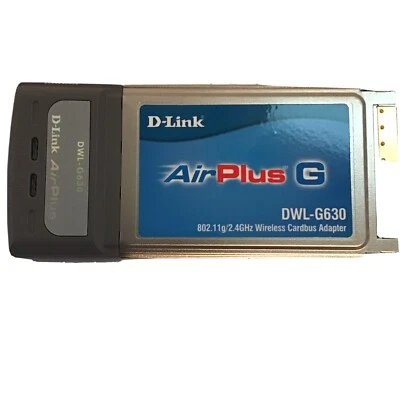 D-Link AirPlus G DWL-G630 Wireless CardBus Adapter - Image 1 of 4