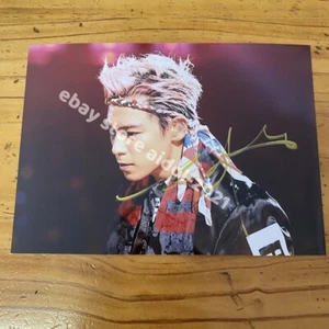 Bigbang TOP T.O.P Autographed Signed Photo K-POP Collection 5*7 202508 - Picture 1 of 1
