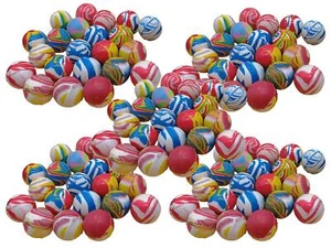 100 x Flummi Ball marmoriert 25 mm Springball Tombola Kindergeburtstag Mitgebsel - Bild 1 von 2