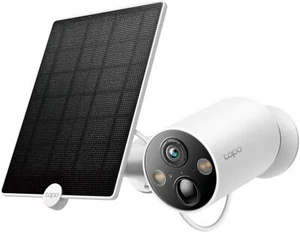 TP-Link TAPO Solar Powered - Outdoor Battery Camera w/Solar Panel - C402 Kit - Picture 1 of 13