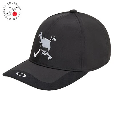 Oakley Golf Men's Skull Switch Cap 24.0 FOS901701-02E Blackout Logo Hat 2024 New - Image 1 of 4