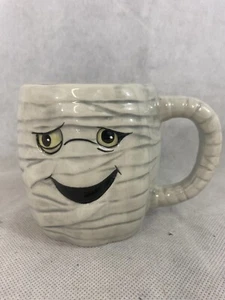 Taza de café barril de cerámica momia taza monstruo de Halloween otoño espeluznante - Imagen 1 de 7