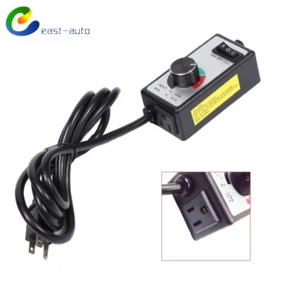 WFLNHB AC 120V 15A Router Fan Variable Voltage Speed Controller Electric Motor Rheostat