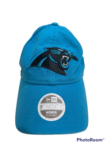 Preowned New Era 9Twenty NFL Carolina Panthers woman’s  Belt Buckle Hat Cover