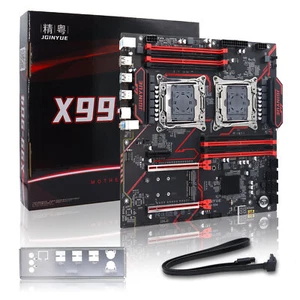 Scheda madre X99-9D4 LGA 2011-3 per Intel Xeon E5 V3/V4 8 DDR4 M.2 NVME scheda madre - Foto 1 di 12