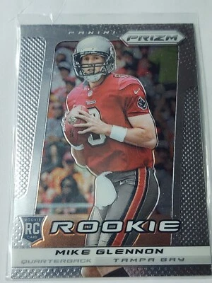 2013 PANINI PRIZM RC ROOKIE MIKE GLENNON FOOTBALL CARD #272 - Image 1 of 2